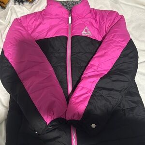 Gerry Kids Pink and Black Jacket(no hood)
